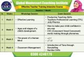 GLOBAL MONTESSORI COACHING INSTITUTE