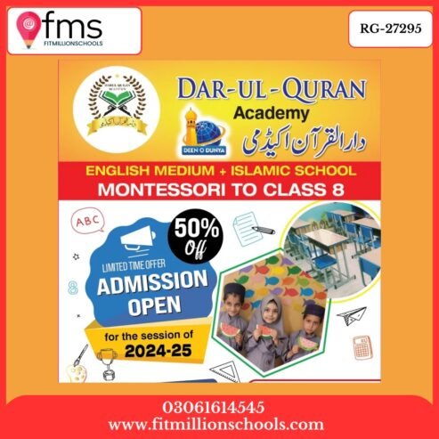 RG-27295 DAR-UL- QURAN ACADEMY