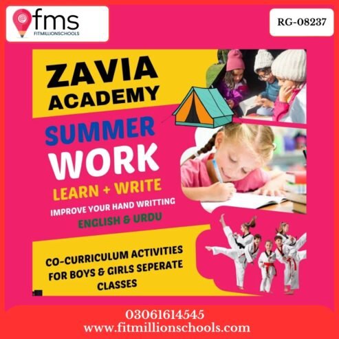 RG-08237 ZAVIA ACADEMY SUMMER WORK