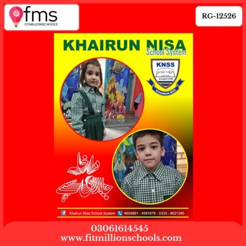 RG-12526 KHAIRUN NISA SCHOOL SYSTEM