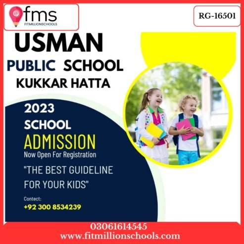 RG- 16501 USMAN PUBLIC SCHOOL